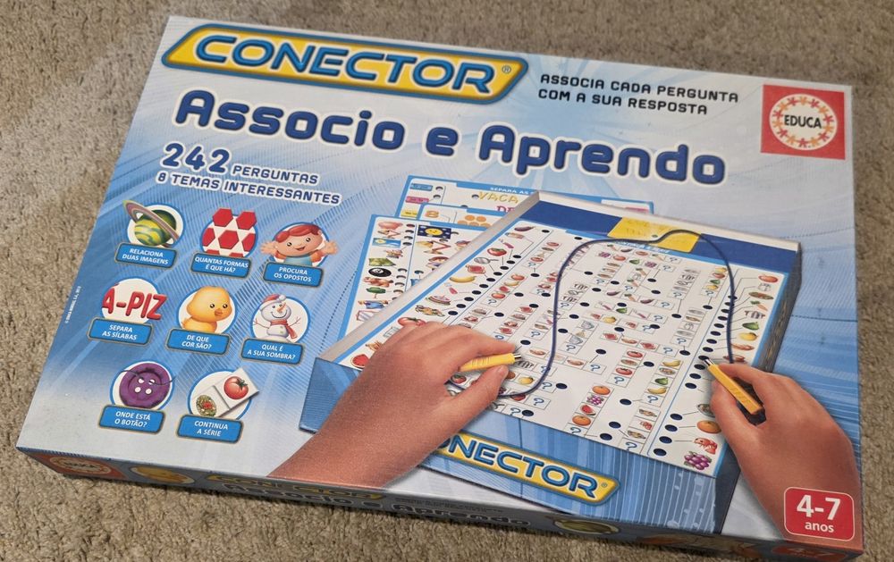 Jogo Conector Associo e Aprendo 4-7 #NATAL