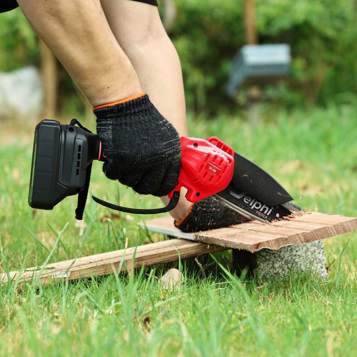 Piła Łańcuchowa Bezszczotkowa Akumulatorowa 6” 2xaku 21v Gałęziówka