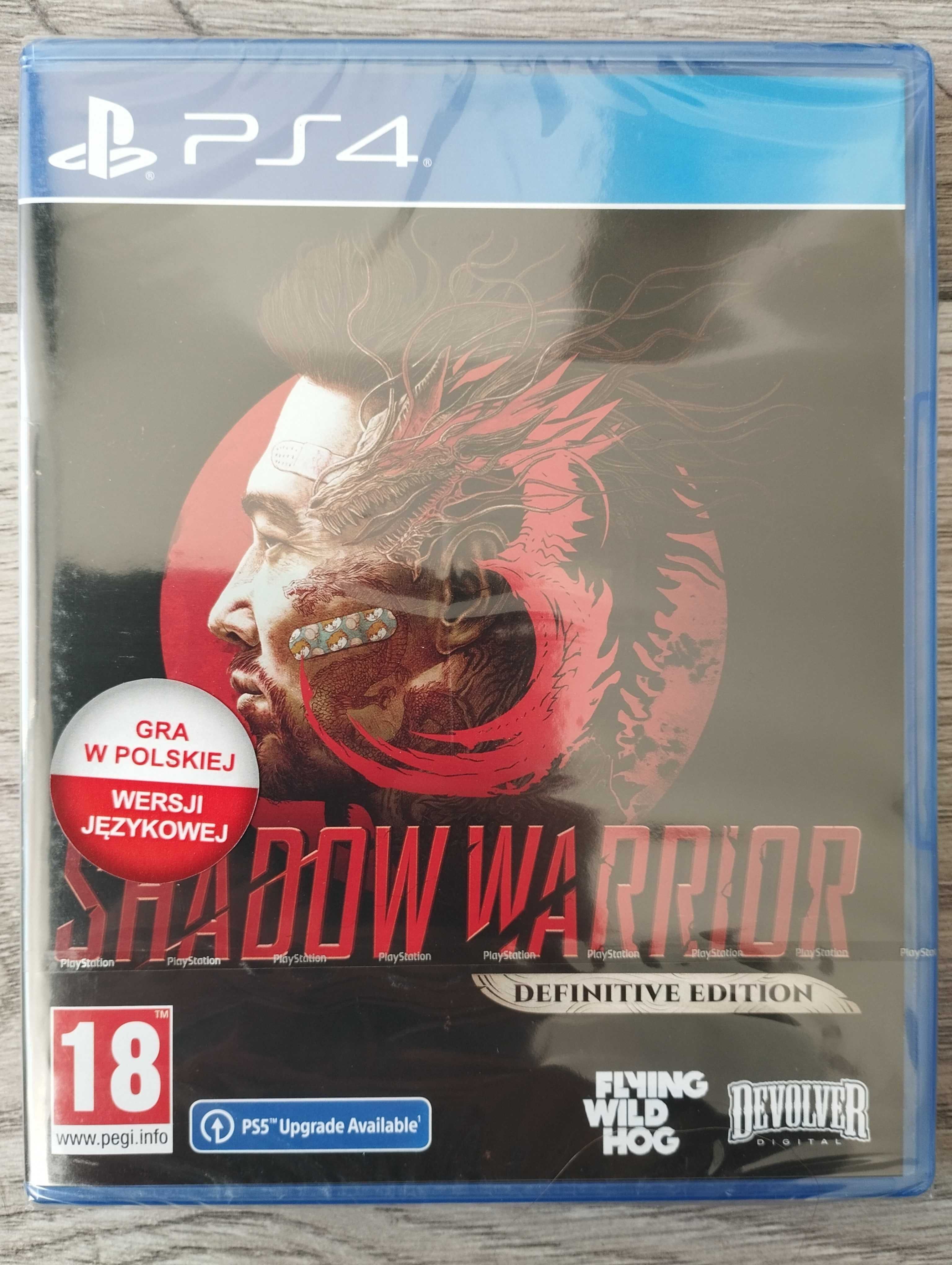 Nowa Gra Shadow Warrior Polska Wersja PS4/PS5 Playstation