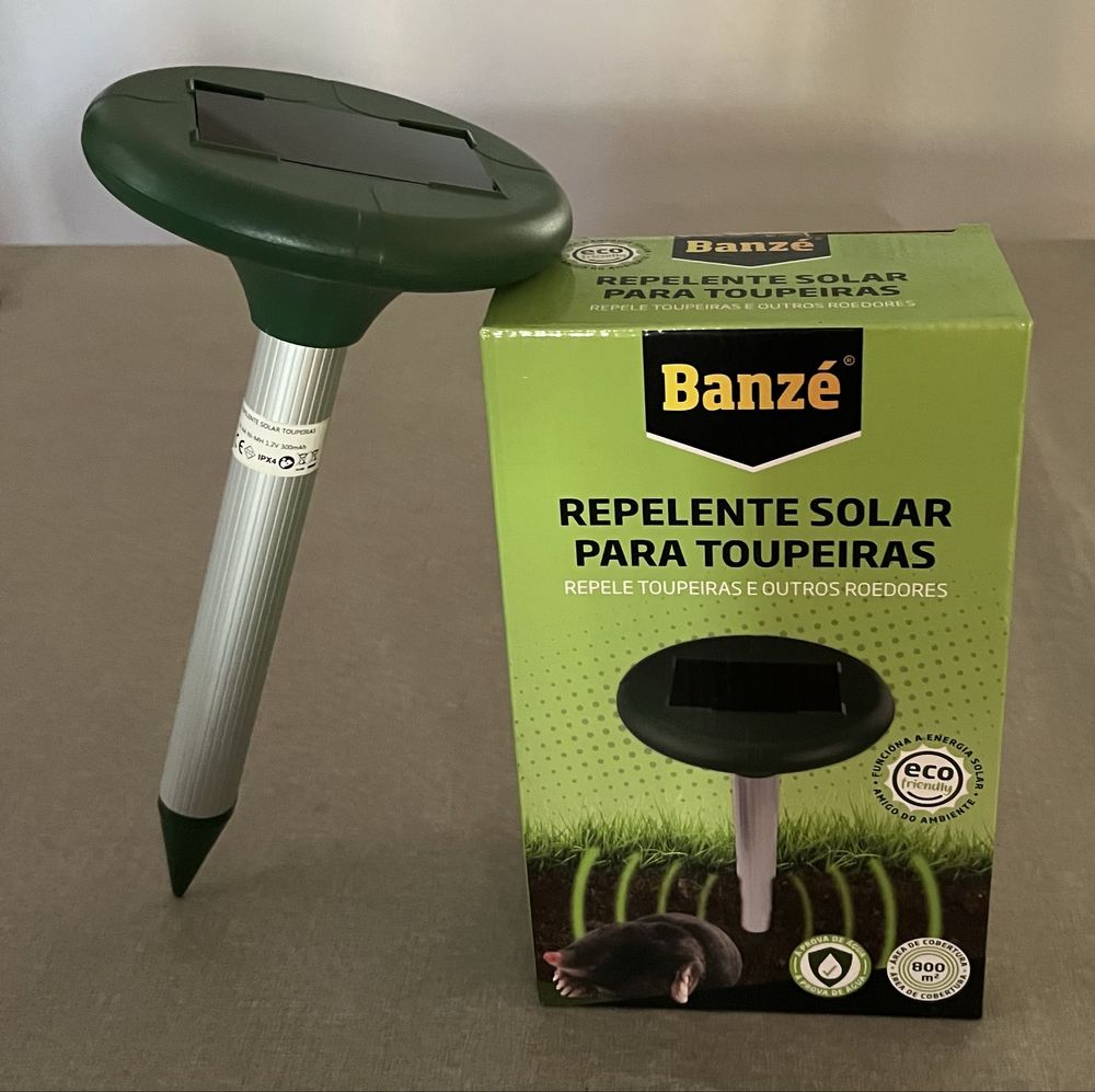Repelente Solar para Toupeiras