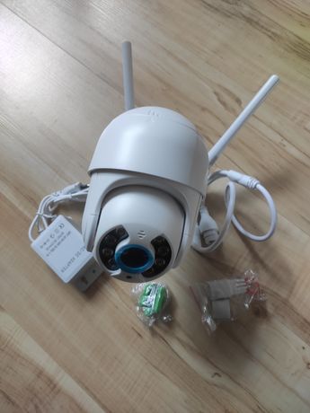 Kamera obrotowa Wi-Fi zewnętrzna 3mp ONVIF śledzenie monitoring domowy