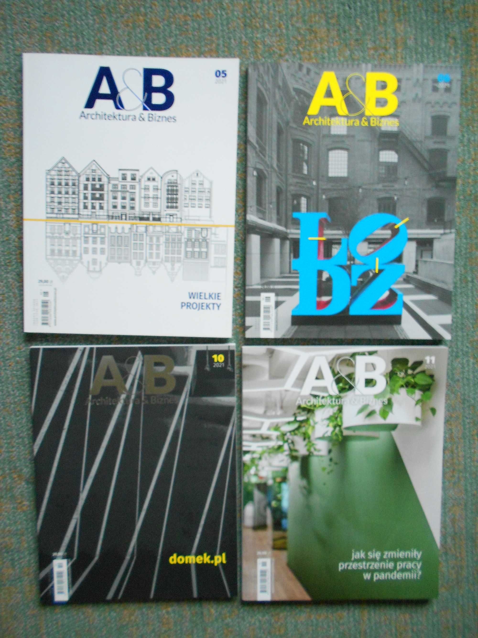 Architektura & Biznes 4 egzemplarze stan nowe