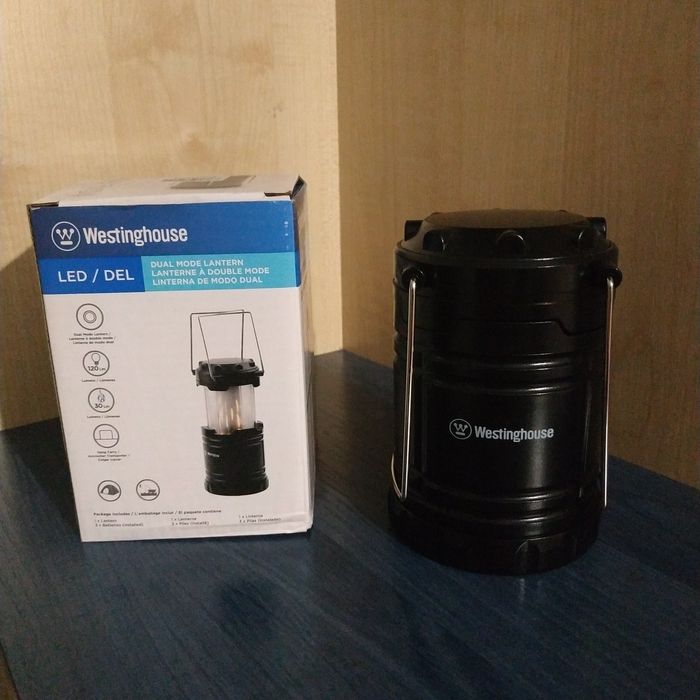 Ліхтар кемпінговий Westinghouse WF86 + 3 x AA R6 розкладний пламя