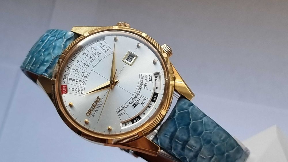Orient Multi Year Calendar - Pierwszy model z 1965 r. - Po Serwisie !!