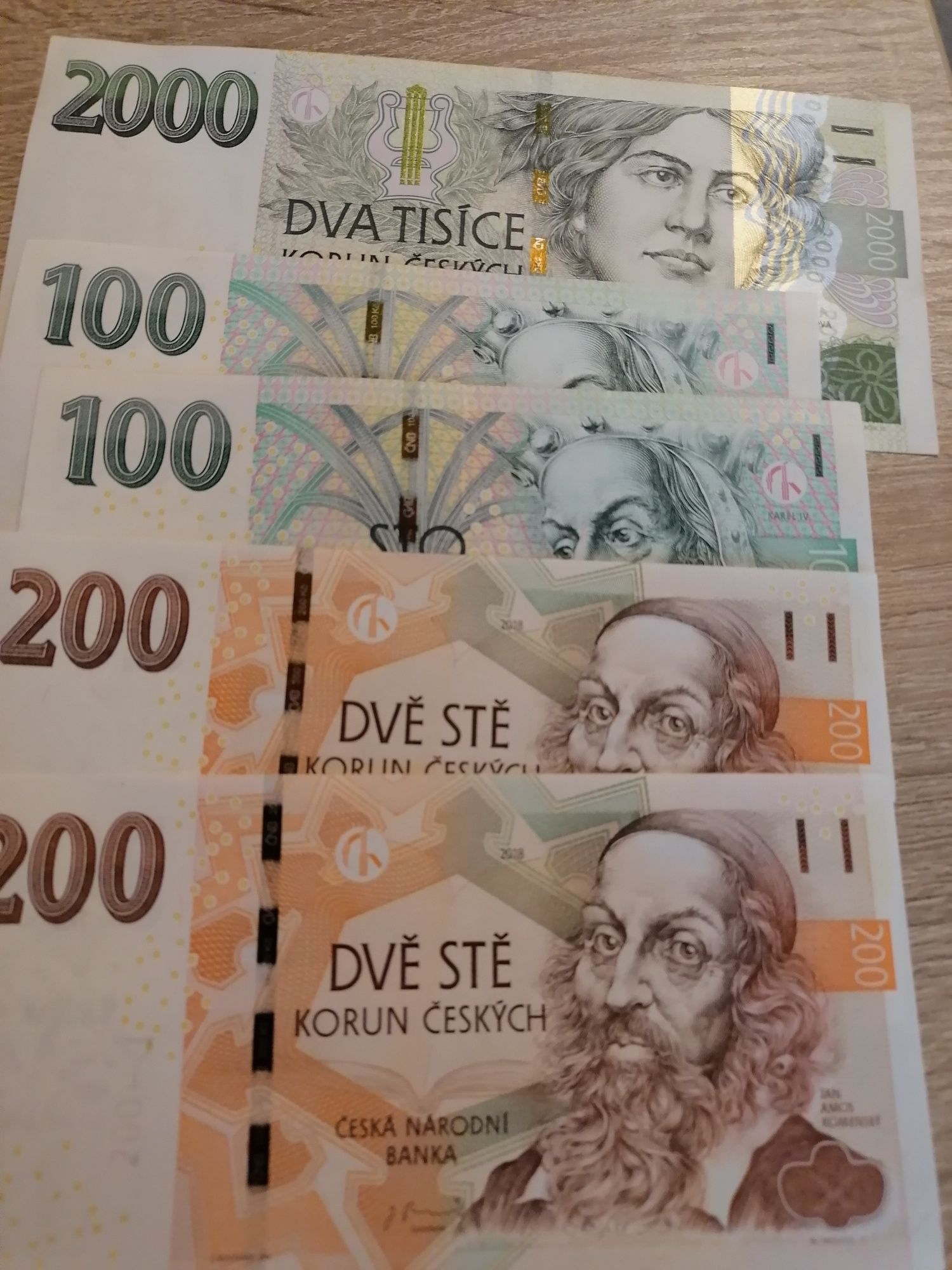 Sprzedam banknoty czeskie