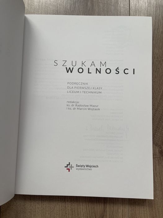 Podręcznik do religii 1 klasa ponadpodstawowa