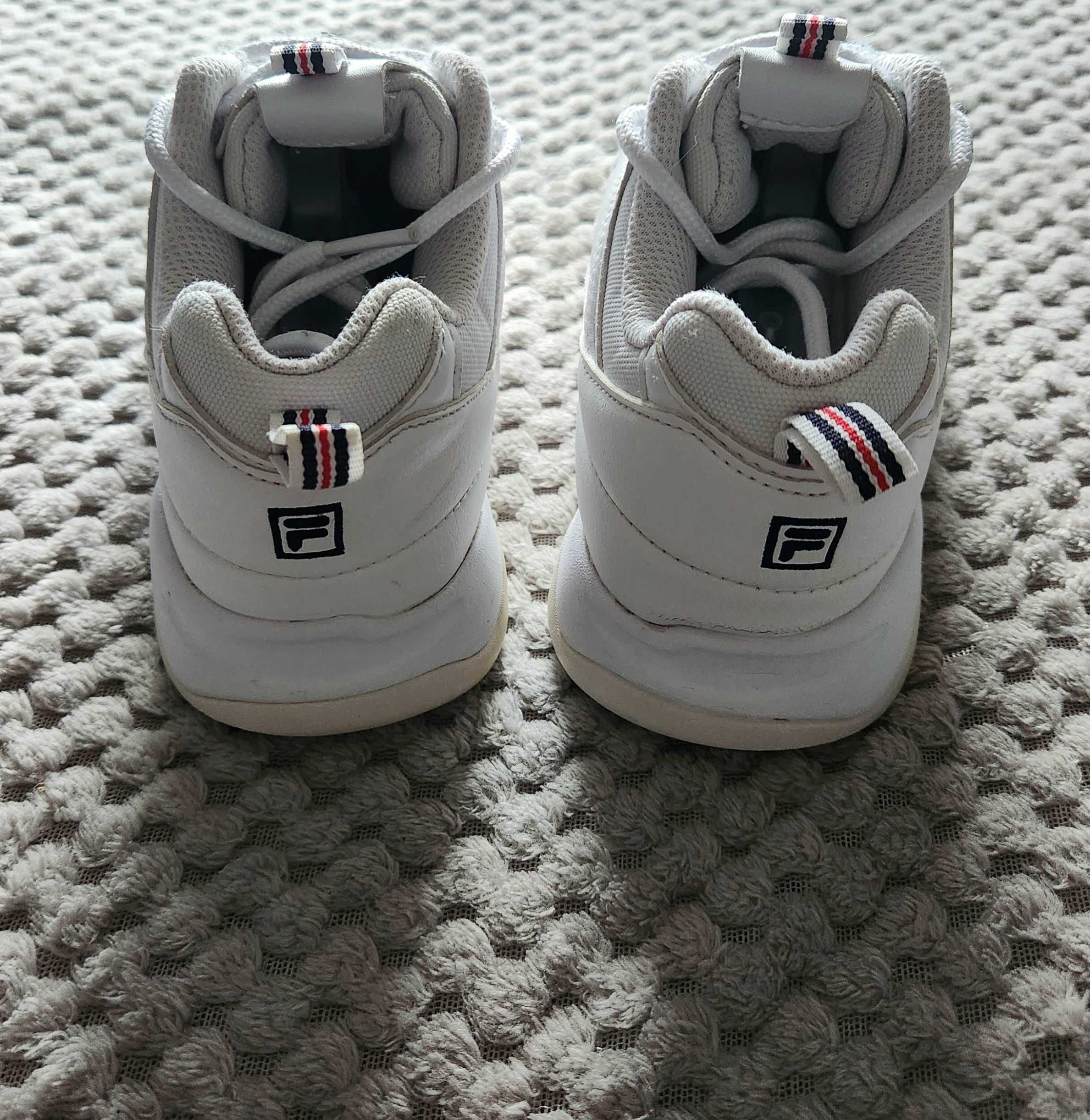 Fila Ray Low Damskie Buty Tenisówki Trampki Sneakersy Białe 37,5