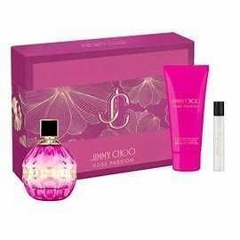 ZESTAW JIMMY CHOO ROSE passion edp (100 ml + 7,5 ml + 100 ml)