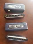 2x Harmonijka Hohner Bb oraz F