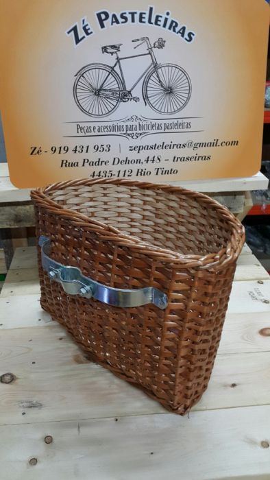 Cesta de vime bicicletas clássicas/Porte Grátis