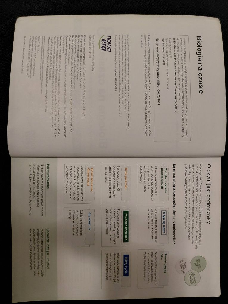 Biologia na czasie 3 - zakres podstawowy
