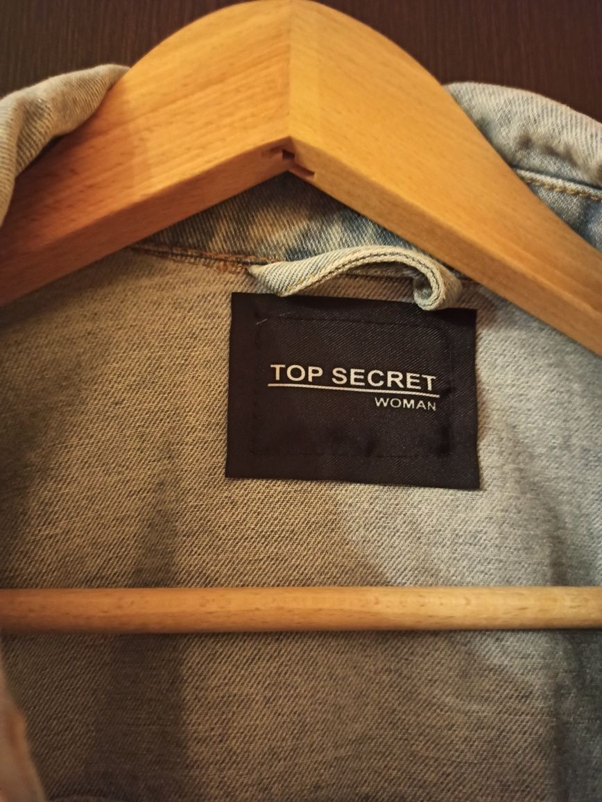 Jeansowa kurtka Top Secret