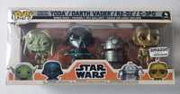 Funko POP 4 pack Star Wars / Yoda , Darth Vader , R2-D2, C-3PO