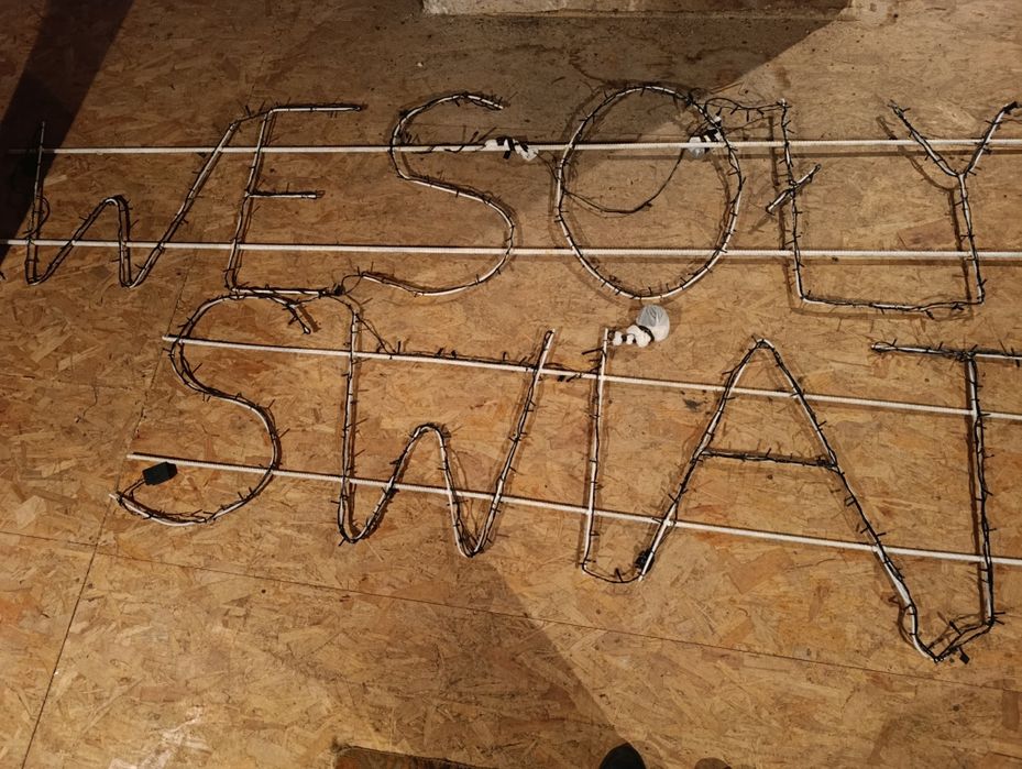 Sprzedam napis wesołych świąt