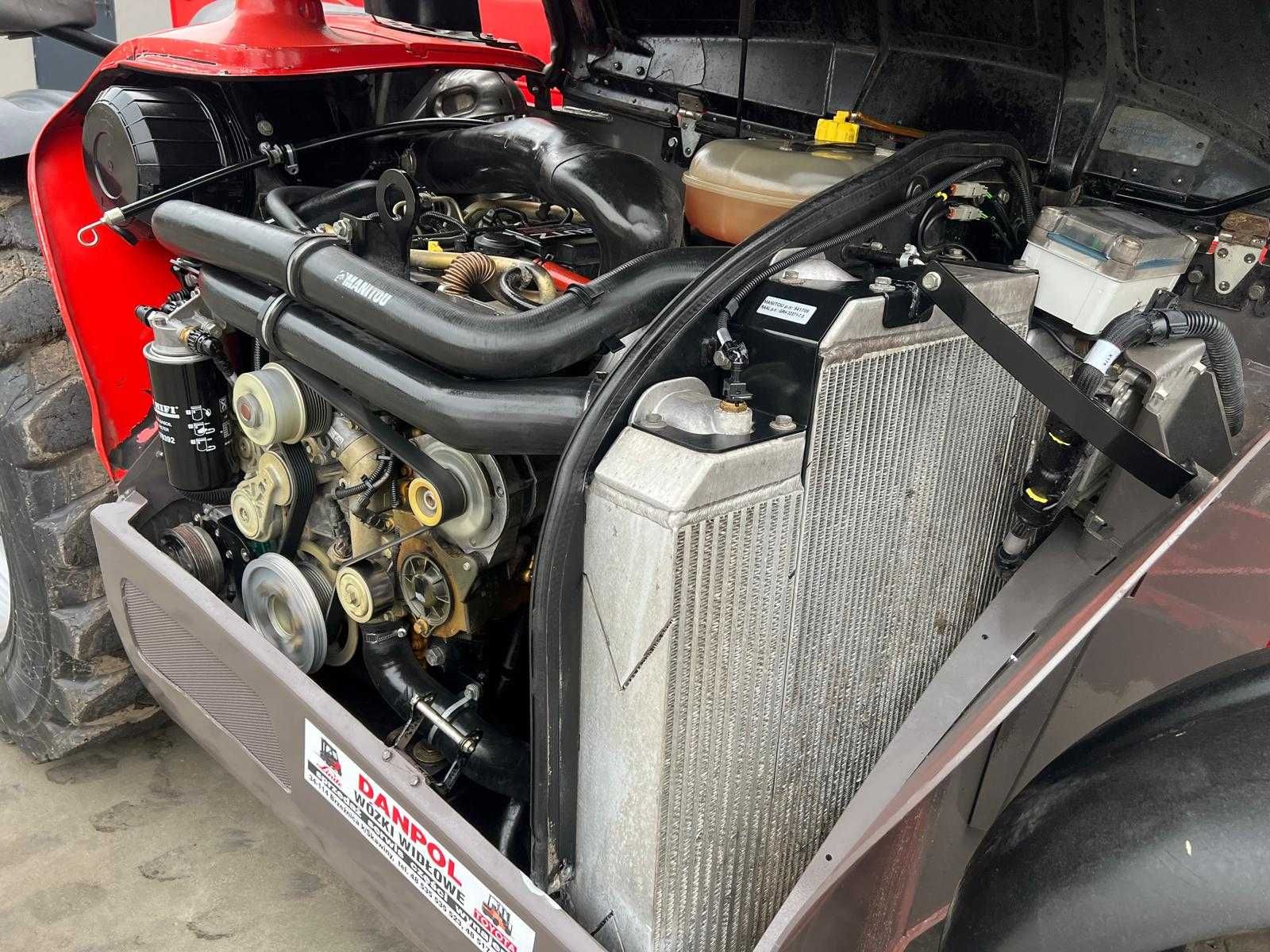 Ładowarka teleskopowa MANITOU MLT634 120PS widły