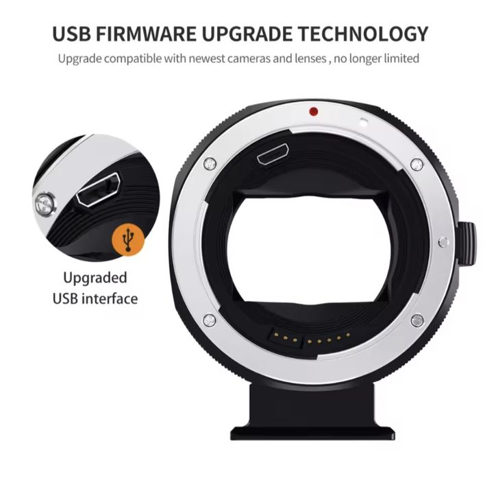 Canon EF на Sony Автофокус / Адаптер K&F EOS-E IV