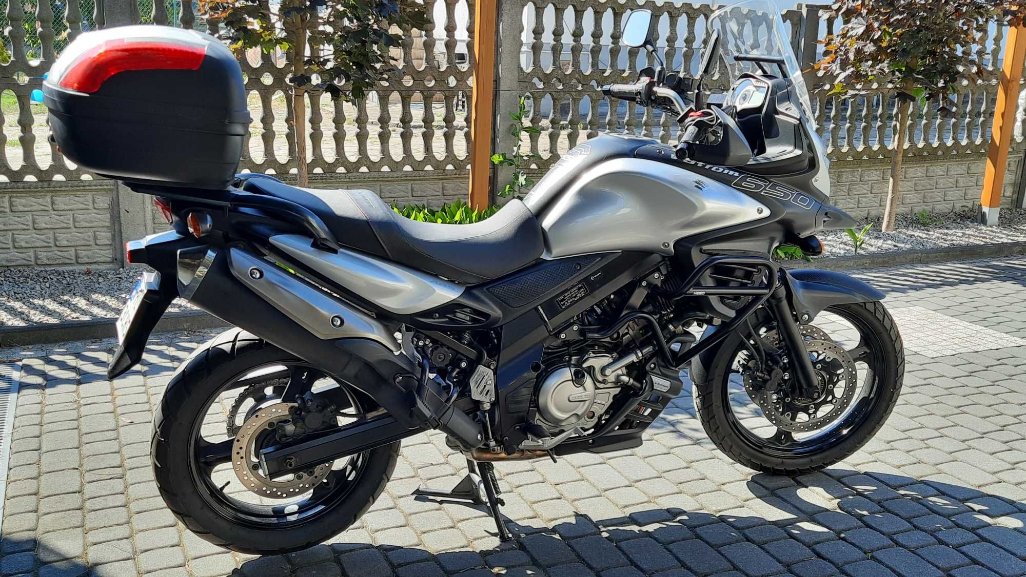 Suzuki DL 650 V-strom ABS / 2016 / 24 tys / dodatki / oryginał