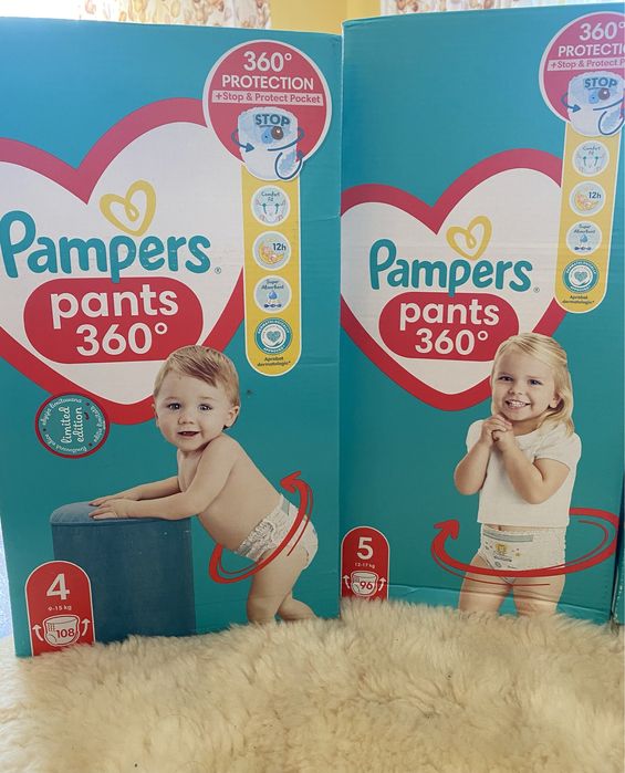 Підгузники трусики Pampers Pants 4,5,6,7