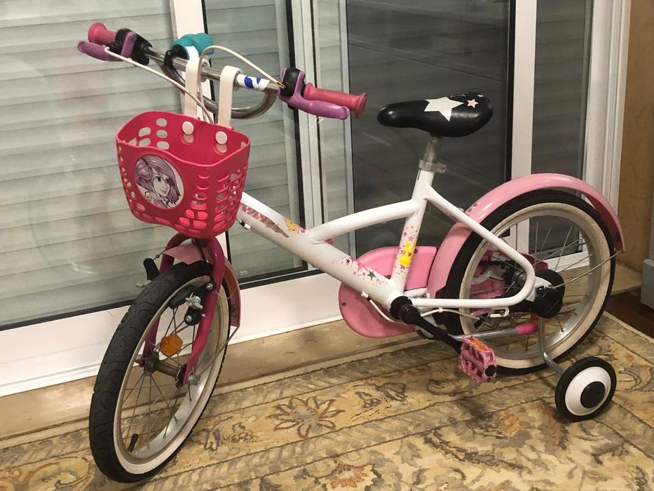 Bicicleta Menina BTwin roda 16'