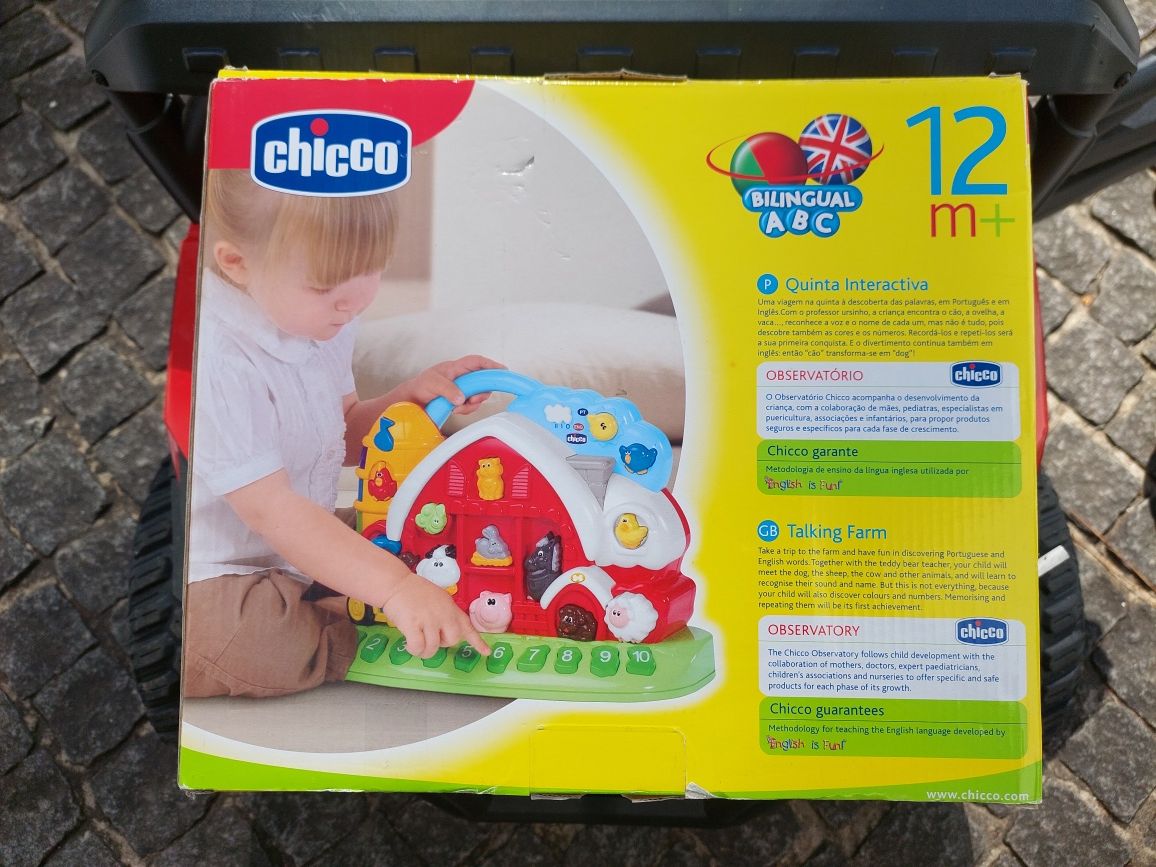 Quinta interativa Chicco Brinquedo didático de aprendizagem