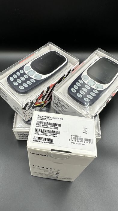 Nowa Nokia 3310 (2017) 3G Granat Dual Sim