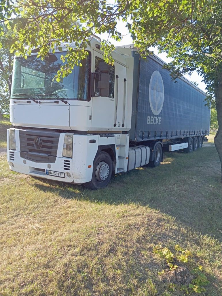 Продам  Renault Magnum 460 DXI 2007 р. + KRONE SD 24 2006 р. штора.