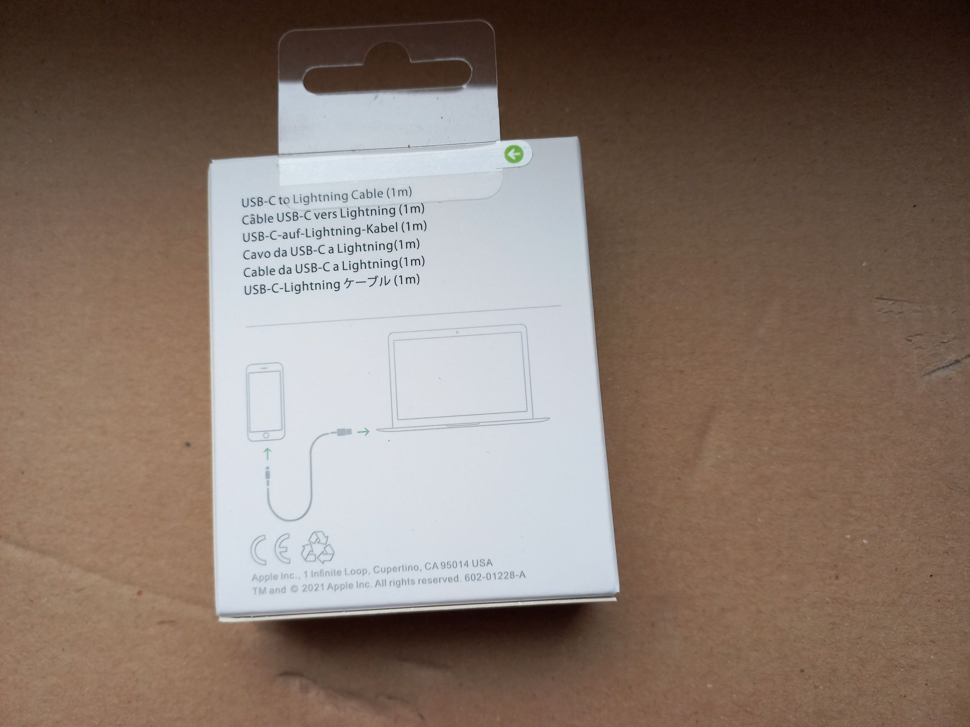 Kabel do iPhone USB-C to Lightning NOWY fabrycznie zapakowany