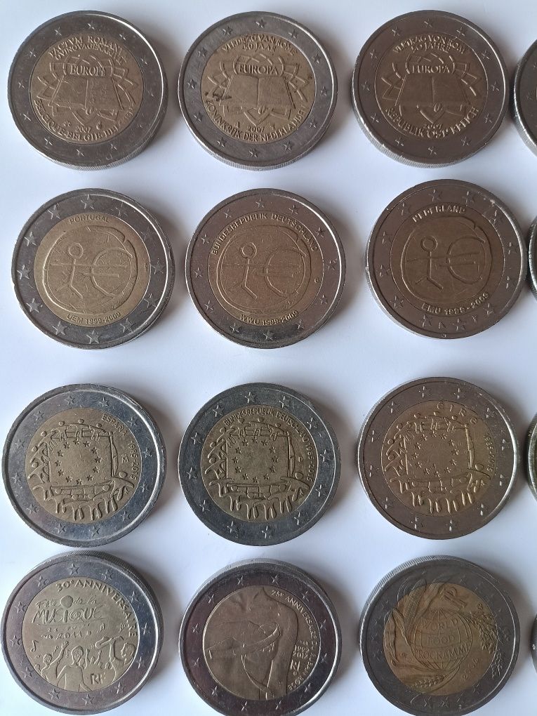 Moedas 2€ comemorativas