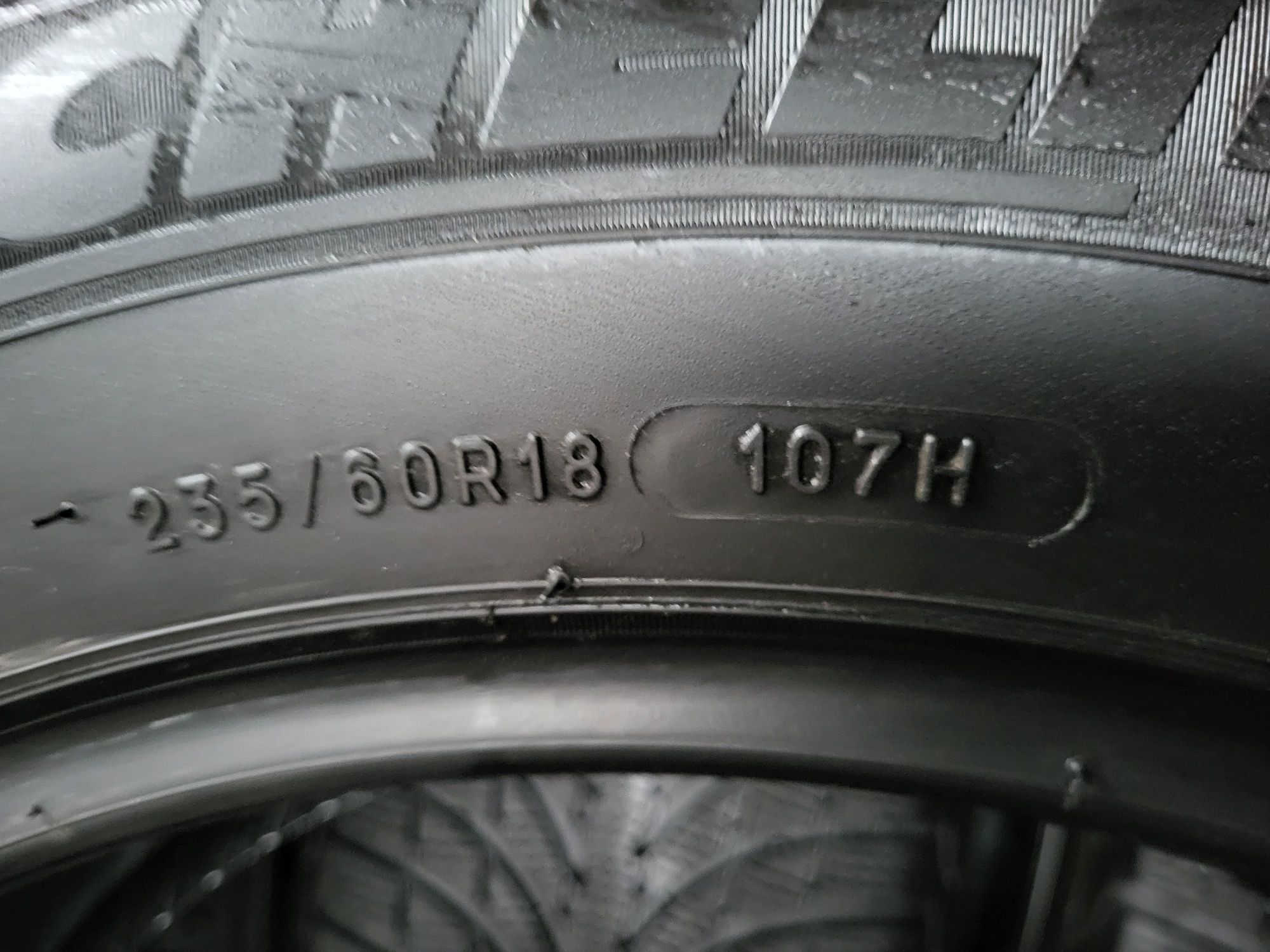 Opony zimowe 235/60/18 Michelin 6/6,5mm
