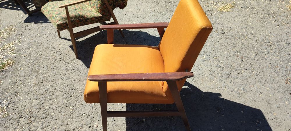 Meble PRL fotel Śnieżka