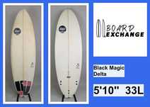 Prancha de Surf - Black Magic Delta 5'10''