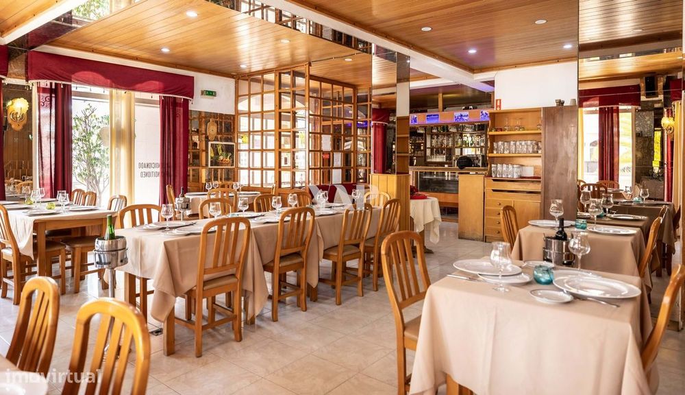 Restaurante com excelente localização em Vilamoura