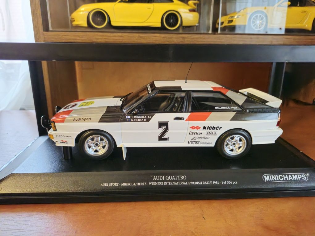 Model Audi Quattro, 1/18, Minichamps