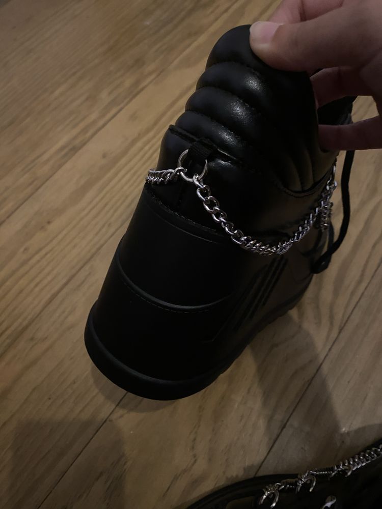 botas plataforma.