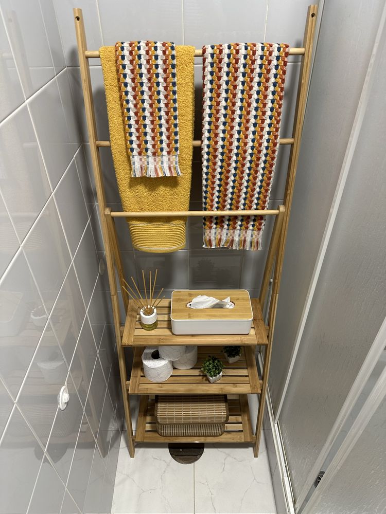 Estante WC De Bambu