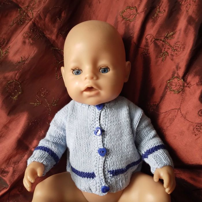 Ubranka, sweterek dla lalki Baby Born