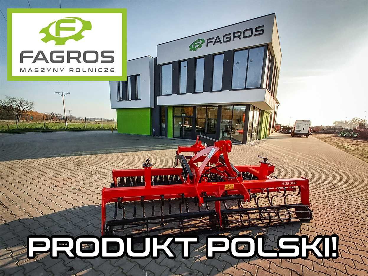 *FAGROS* Nowy agregat uprawowo siewny 2.5m 2.7m 3m talerzowy PACKER