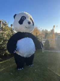 Żywa chodząca maskotka Miś Panda kostium pneumatyczny , dla dzieci !
