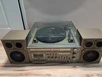 Gramofon radio kaseta ITT wszystko działa