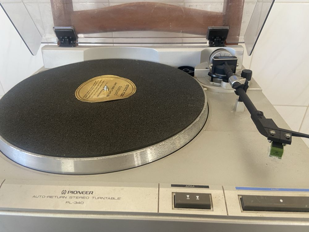 Gira discos pioneer PL340