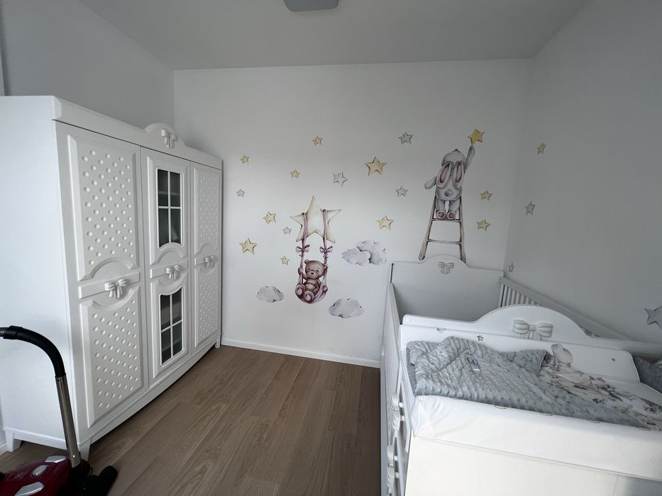 Fiorentino  royal baby łóżeczko 2 w 1 szefeczka biała dla dzieci