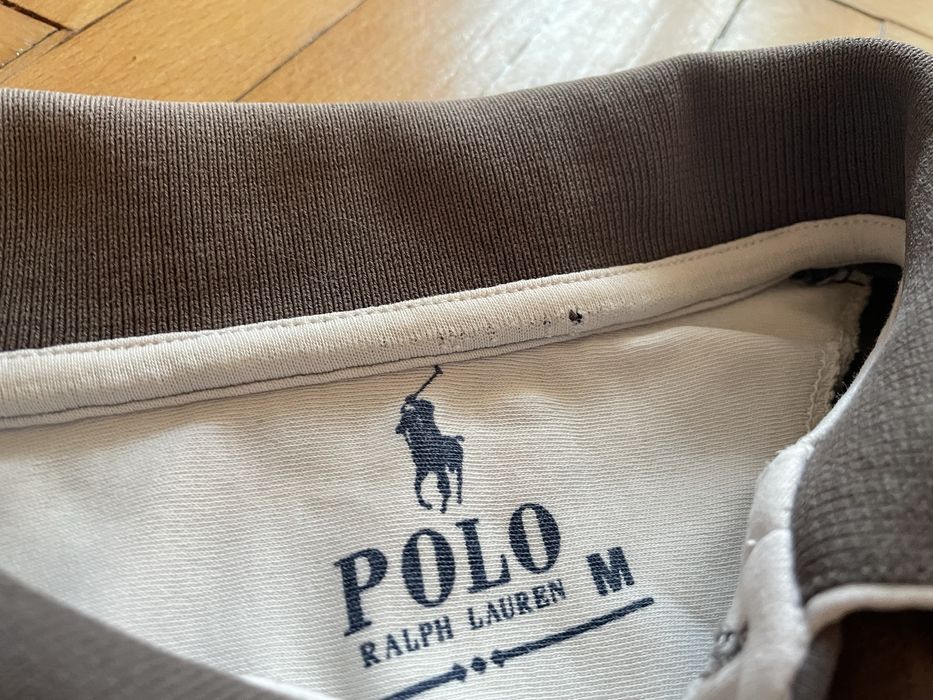Koszulka polo Ralph Lauren, szara, M