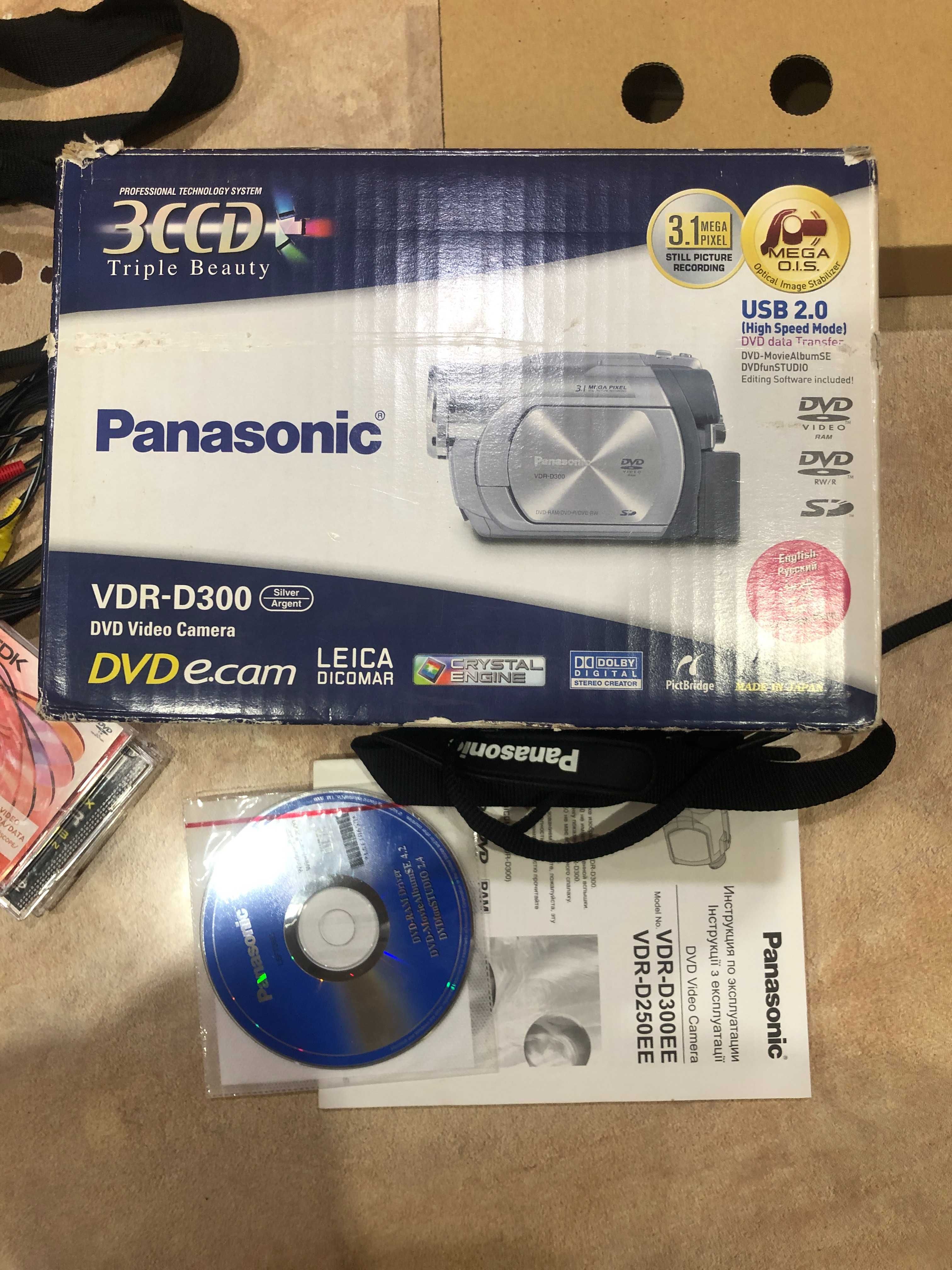 Відеокамера Panasonic VDR-D300 (Японська збірка)