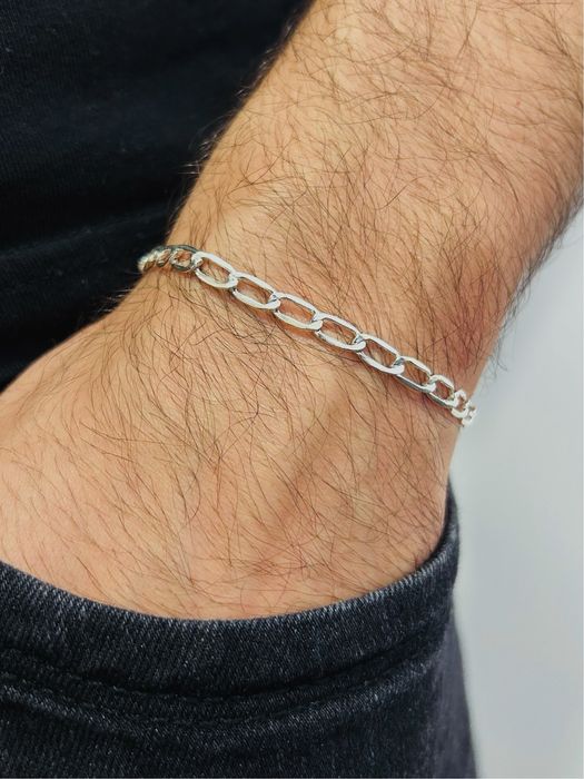 Corrente e Pulseira em Prata 925