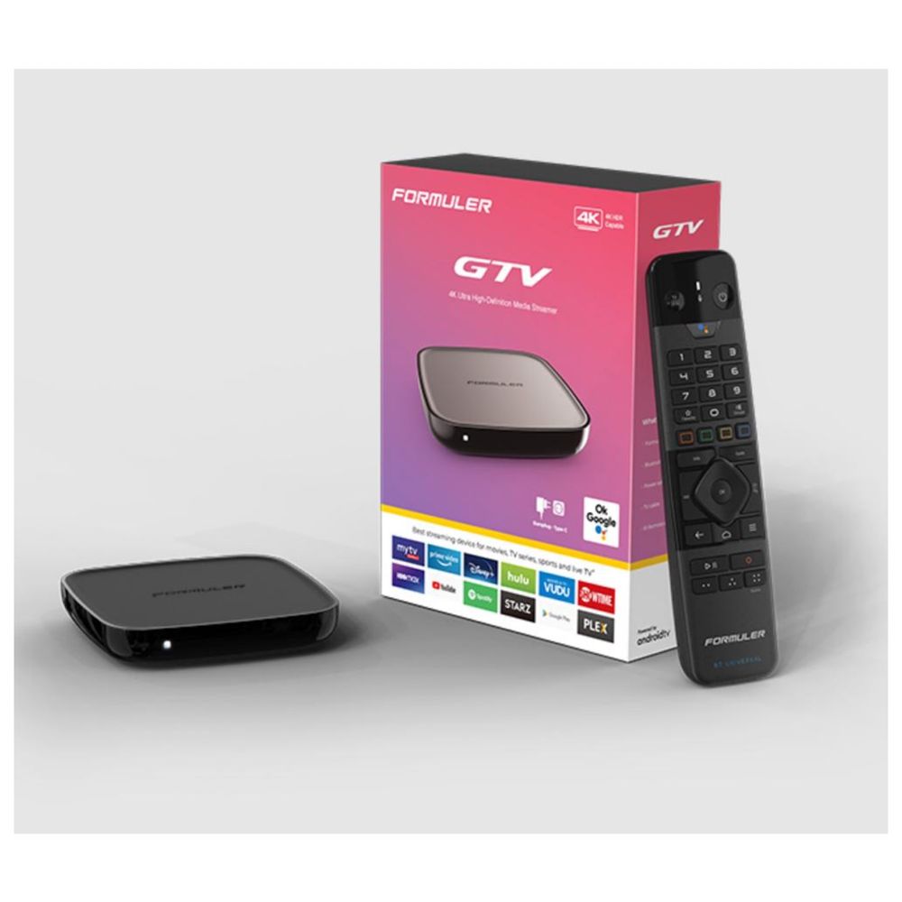 Formuler GTV Android TV 4K  exelente para iptv etc .