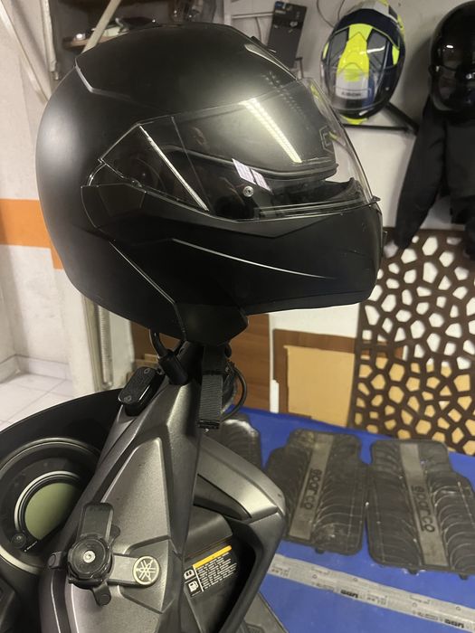 Capacete CMS preto mate