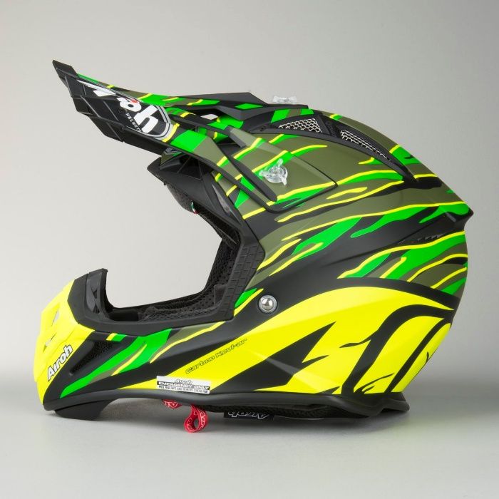 Capacete Airoh Aviator 2.2 Threat Matt - Tam. XL = L normal ( NOVO )