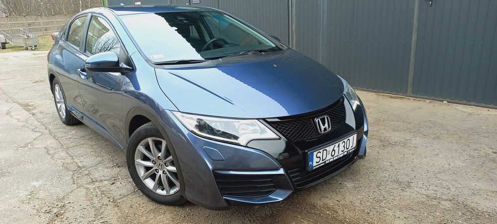Civic IX 16r Salon PL 74200km, bogata wersja, zadbana bwpdk.