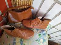 Обувь женская ботинки осень весна сумка в подарок