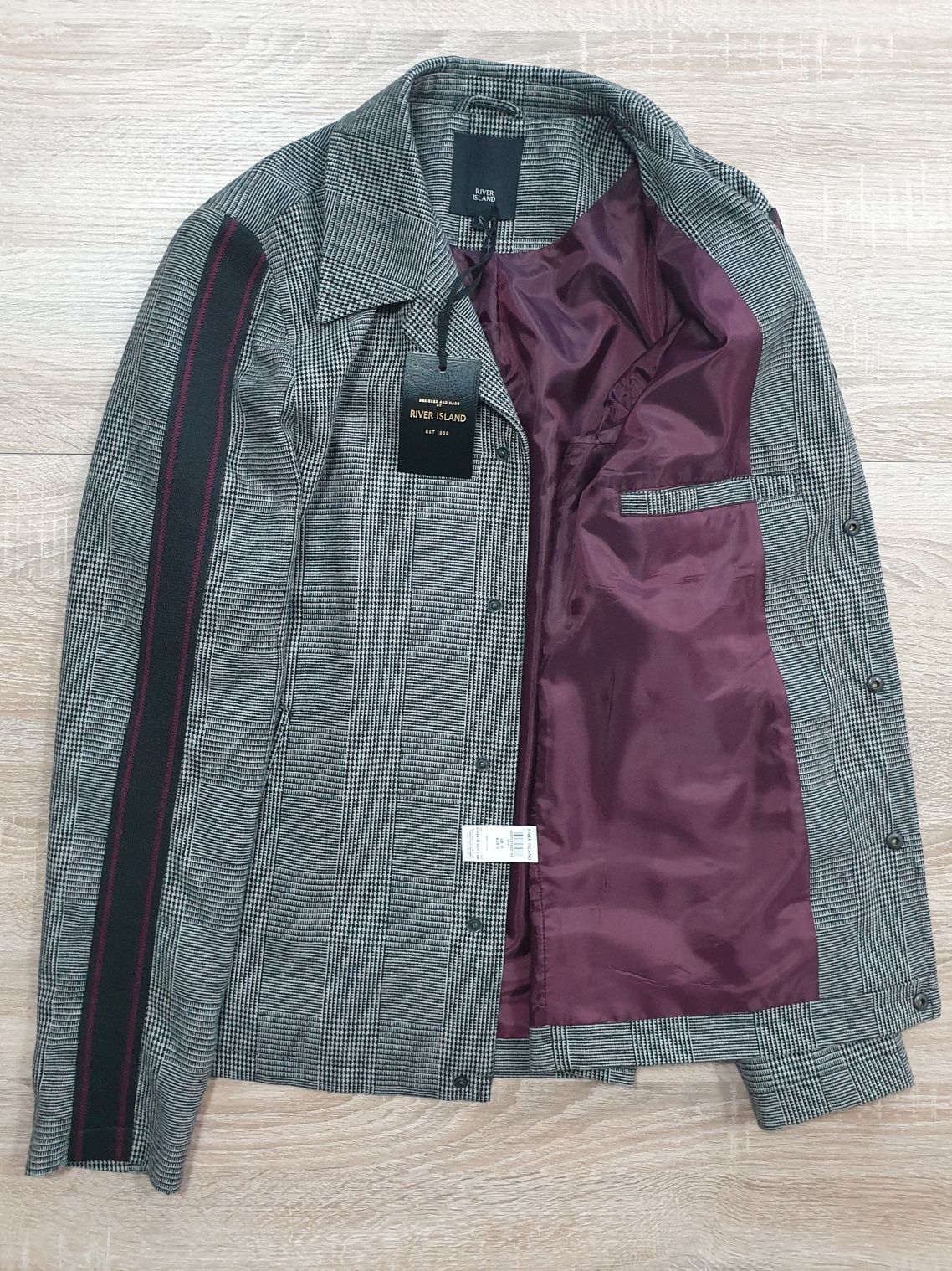 River Island - M та S -  2 види - Куртка жакет чоловічий пиджак мужско